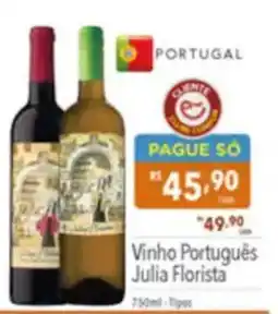 Supermercados Condor Vinho Português Julia Florista oferta