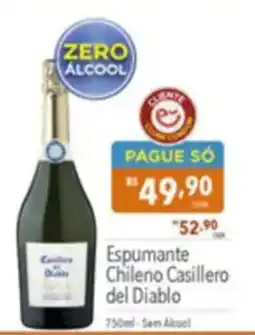 Supermercados Condor Espumante Chileno Casillero del Diablo oferta