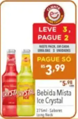 Supermercados Condor Bebida Mista Ice Crystal oferta