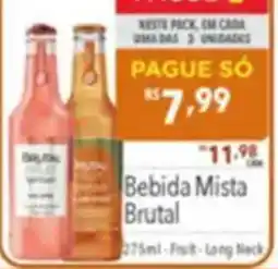 Supermercados Condor Bebida Mista Brutal oferta