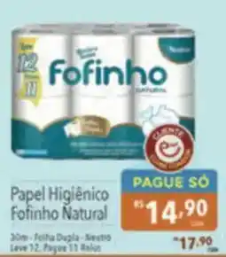 Supermercados Condor Papel Higiênico Fofinho Natural oferta
