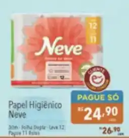 Supermercados Condor Papel Higiênico Neve oferta