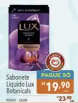 Supermercados Condor Sabonete liquido lux botanicals oferta