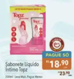 Supermercados Condor Sabonete Líquido Íntimo Topz oferta