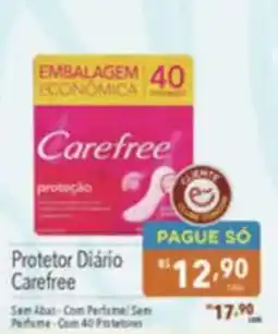 Supermercados Condor Protetor Diário Carefree oferta
