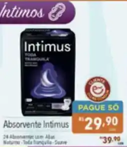 Supermercados Condor Absorvente intimus oferta