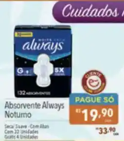 Supermercados Condor Absorvente always noturno oferta