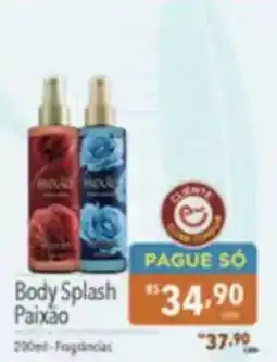 Supermercados Condor Body Splash Paixão oferta