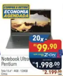 Supermercados Condor Notebook Ultra Pentium oferta