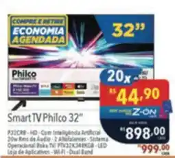 Supermercados Condor Smart TV Philco 32" oferta
