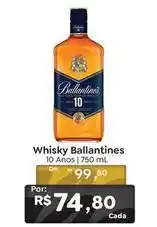 Novo Atacarejo Ballantine´s - whisky oferta