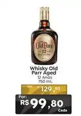 Novo Atacarejo Old parr - whisky aged oferta