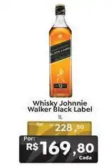 Novo Atacarejo Johnnie walker - whisky black label oferta