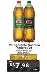 Novo Atacarejo Antarctica - refrigerante guaraná oferta