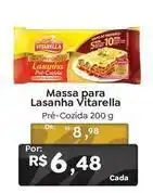 Novo Atacarejo Vitarella - massa para lasanha oferta