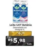 Novo Atacarejo Betânia - leite uht oferta