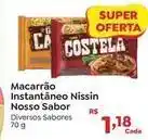 Novo Atacarejo Nosso sabor - macarrão instantâneo nissin oferta
