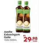 Novo Atacarejo Gallo - azeite extravirgem oferta