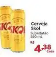 Novo Atacarejo Skol - cerveja oferta