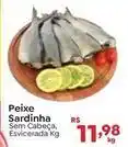 Novo Atacarejo Peixe sardinha oferta