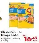 Novo Atacarejo Sadia - filé de peito de frango oferta