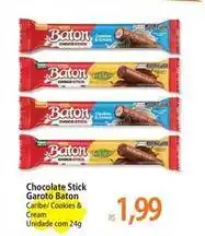 Atacadão Garoto - chocolate stick oferta
