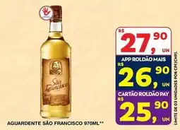 Roldão São francisco - aguardente oferta