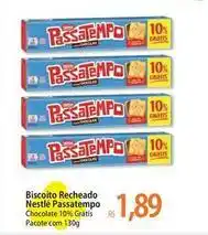 Atacadão Nestlé - biscoito recheado passatempo oferta