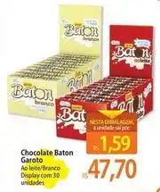 Atacadão Baton - chocolate oferta