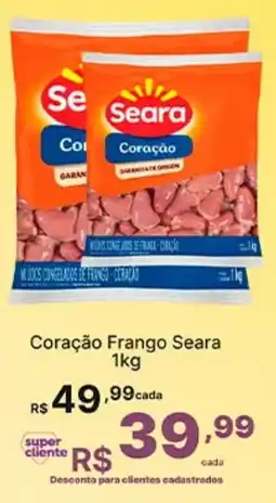 Super Lagoa Coração Frango Seara oferta
