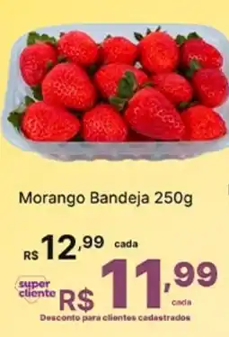 Super Lagoa Morango Bandeja oferta
