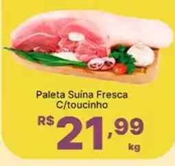 Super Lagoa Paleta Suína Fresca C/toucinho oferta