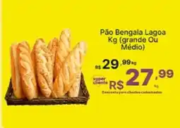 Super Lagoa Pão Bengala Lagoa oferta
