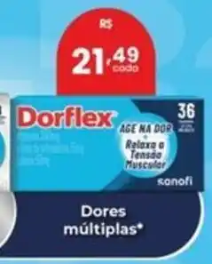 Farmácias Associadas Dorflex oferta