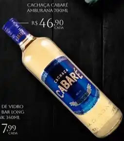Empório Bahamas Cachaça Cabaré Amburana oferta