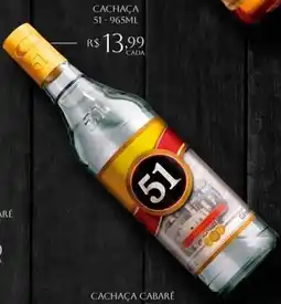 Empório Bahamas Cachaca 51 oferta
