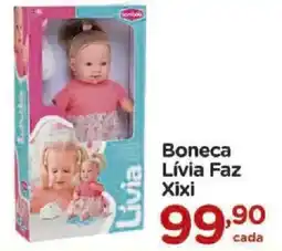 Carrefour Boneca Lívia Faz Xixi oferta