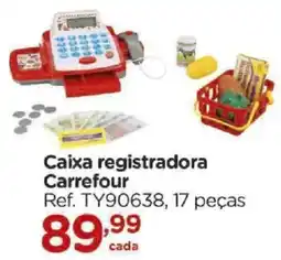 Carrefour Caixa registradora Carrefour oferta