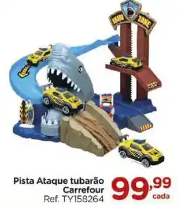 Carrefour Pista Ataque tubarão oferta