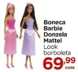Carrefour Boneca barbie donzela mattel look borboleta oferta