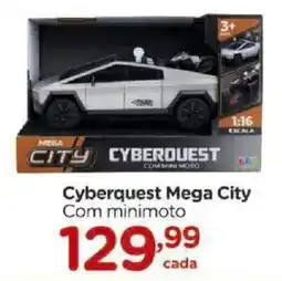Carrefour Cyberquest mega city com minimoto oferta