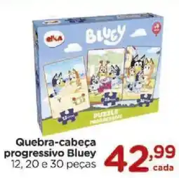 Carrefour Quebra-cabeça progressivo Bluey oferta