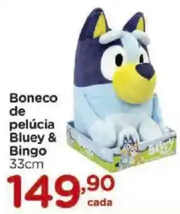 Carrefour Boneco de pelúcia Bluey & Bingo oferta