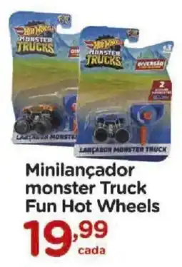 Carrefour Minilançador monster truck fun hot wheels oferta
