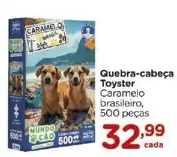 Carrefour Quebra-cabeça Toyster Caramelo brasileiro oferta