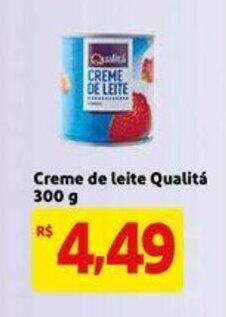 Mercado Extra Creme de Leite Quata 300g oferta