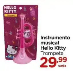 Carrefour Instrumento musical hello kitty trompete oferta