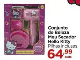 Carrefour Conjunto de Beleza Meu Secador Hello Kitty oferta
