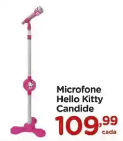 Carrefour Microfone hello kitty candide oferta