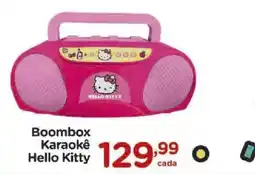Carrefour Boombox Karaokê Hello Kitty oferta